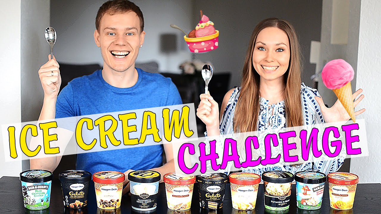 МОРОЖЕНОЕ ЧЕЛЛЕНДЖ // ICE CREAM CHALLENGE