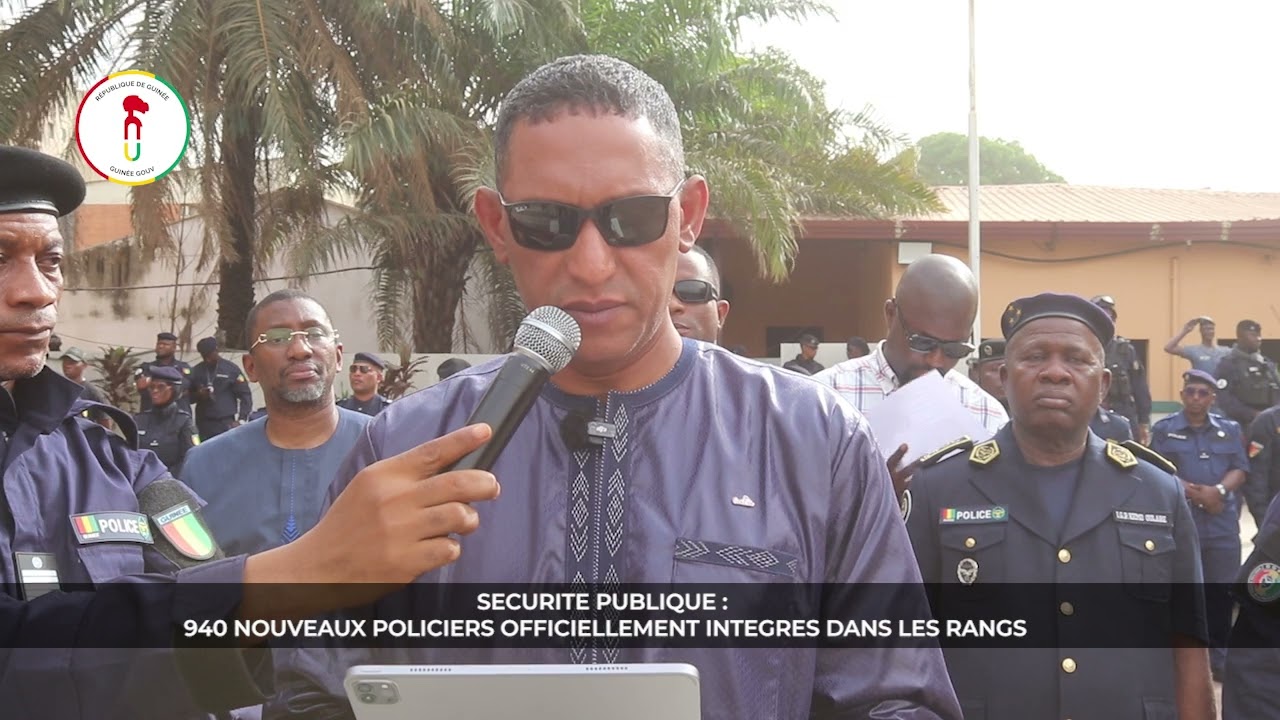 Sécurité : 940 nouveaux policiers intégrés dans les rangs