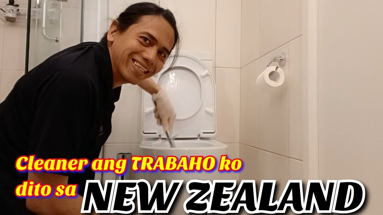 CLEANER ang TRABAHO ko dito sa NEW ZEALAND