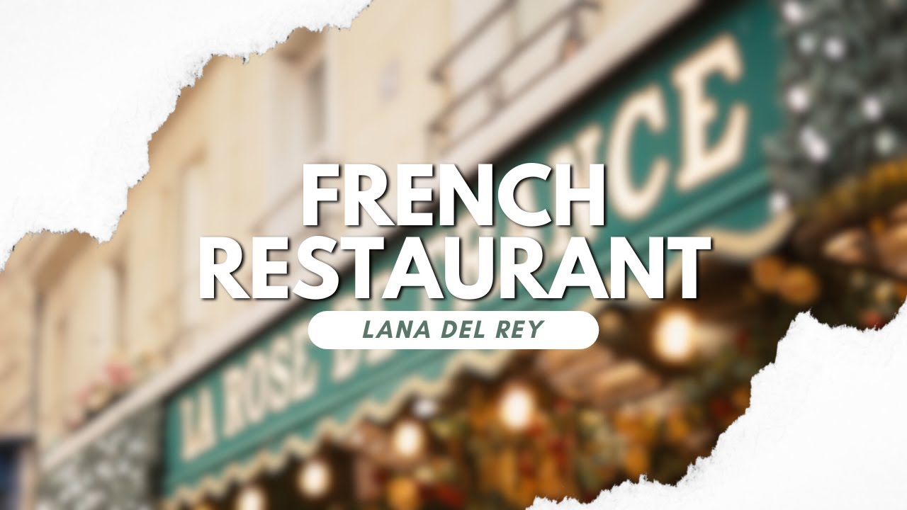 Lana Del Rey - French Restaurant l Paris 28.12.24