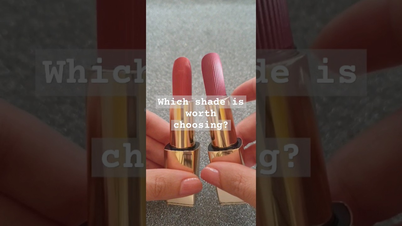 Estee Lauder Pure Color Hi-Lustre Lipstick: Angel Lips vs. Pink Parfait