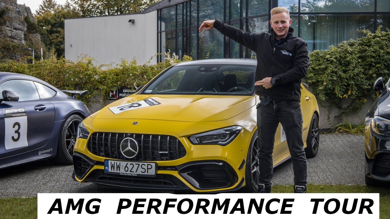 AMG Performance Tour 2021 - jeżdżę AMG VLOG PL