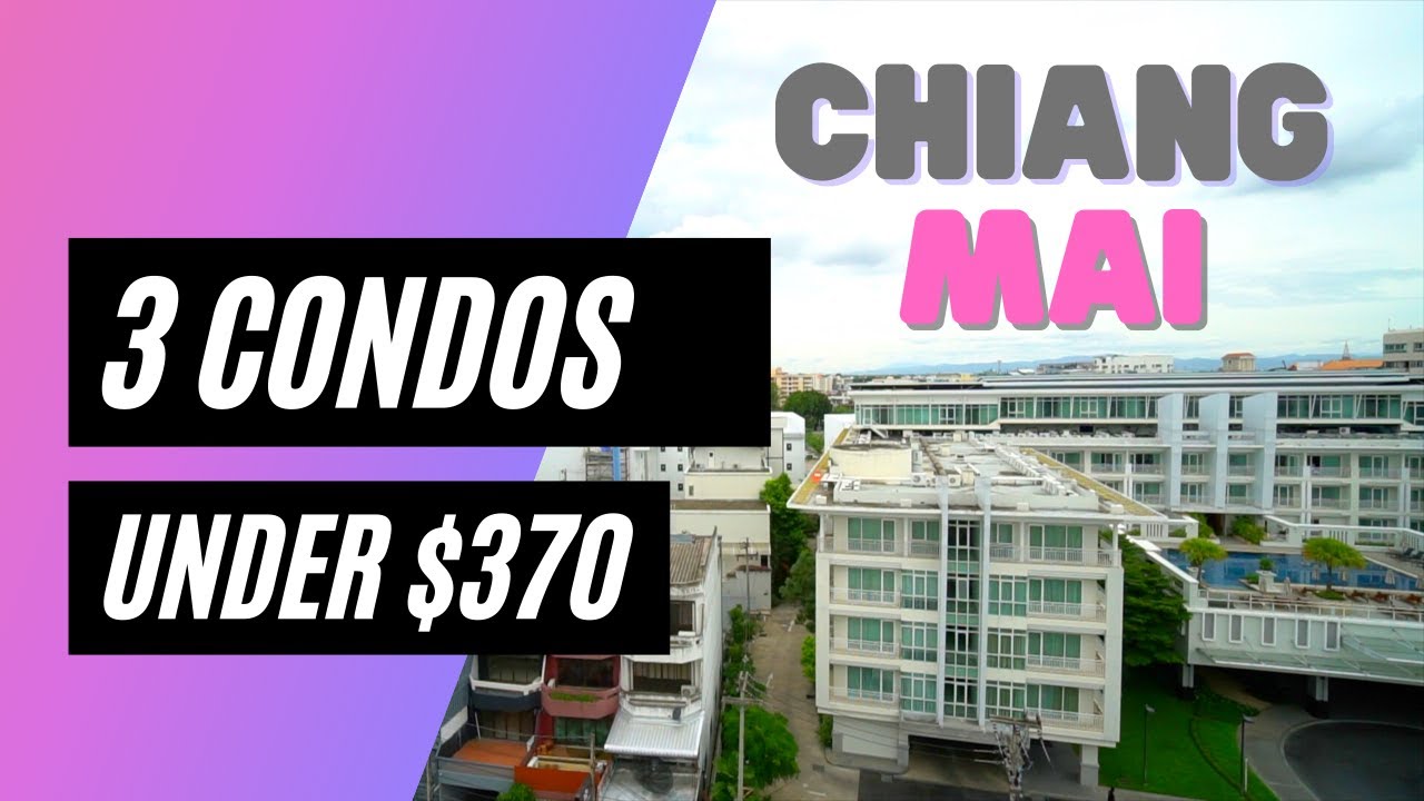 3 Condos Under $370 in Chiang Mai Thailand