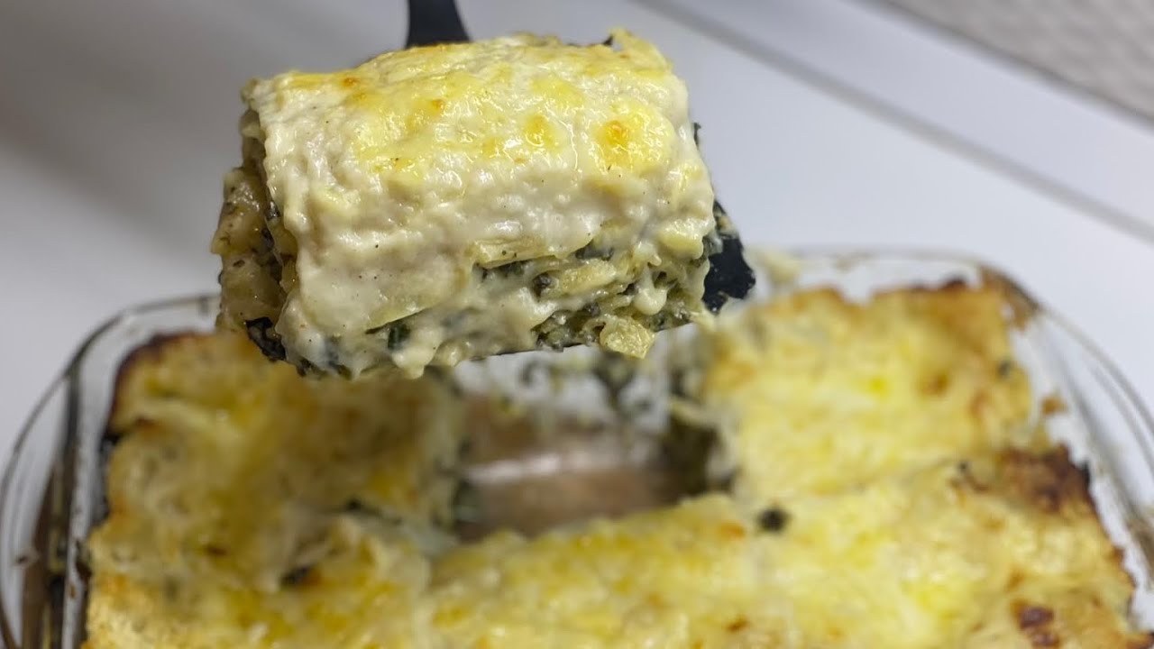 Lazanje me spinaq- Drekë e shpejtë kur skeni ide çka me pregadit shija fantastike