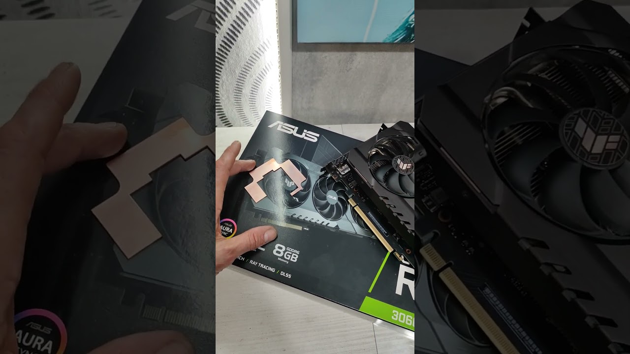 Asus 3060 ti Tuf Gaming OC 8gb Hynix #pad #copper #cooling #miner #3060 #3060ti #asus #tuf #hynix