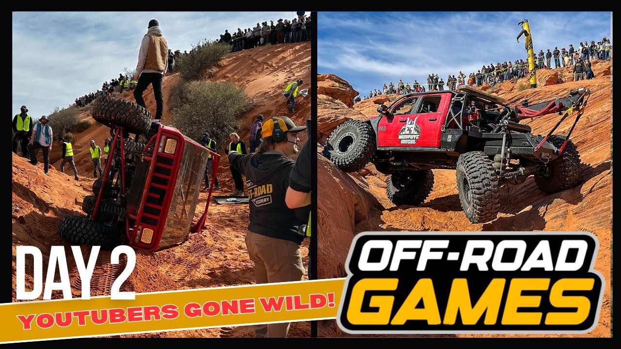 BEHIND THE SCENES with Matt's Off-road Recovery! | The Off-road Games Day 2