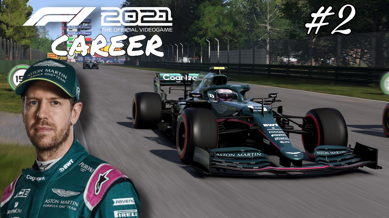F1 2021 Sebastian Vettel Career Mode Round 2 - Emilia Romagna Grand Prix