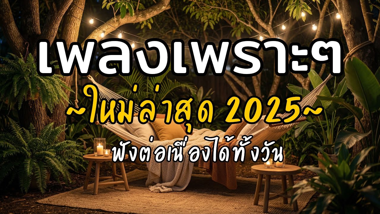 🎧 เพลงเพราะๆ ฟังสบาย Vol.17 | รวมเพลงใหม่ 2025 เพลงรัก เพลงชิล ฟังยาวต่อเนื่อง
