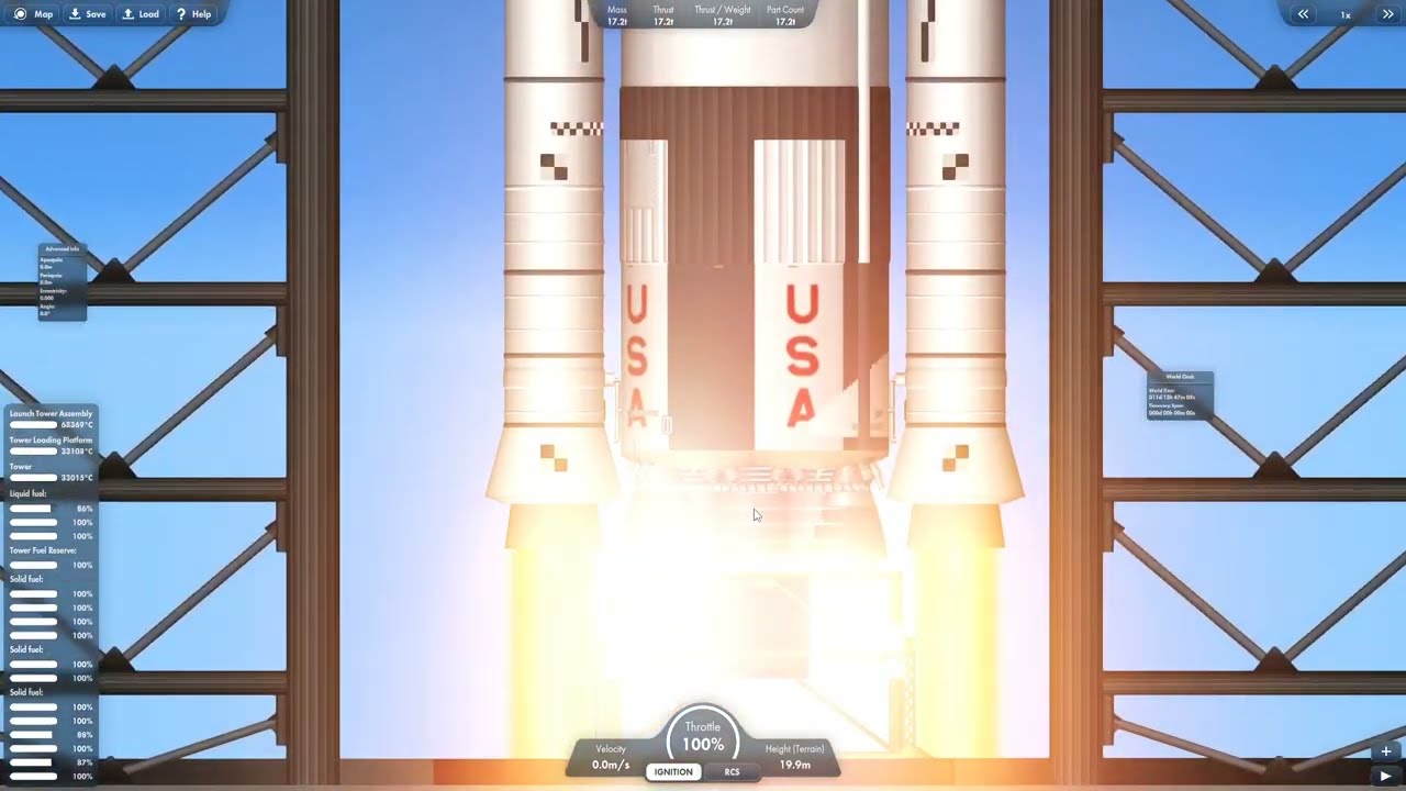 techno warriors, let's play Space flight simulator #sfs