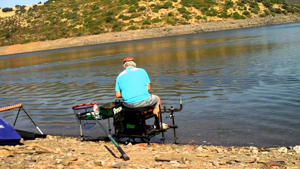 Pesca en el Rumblar (Baños de la Encina)