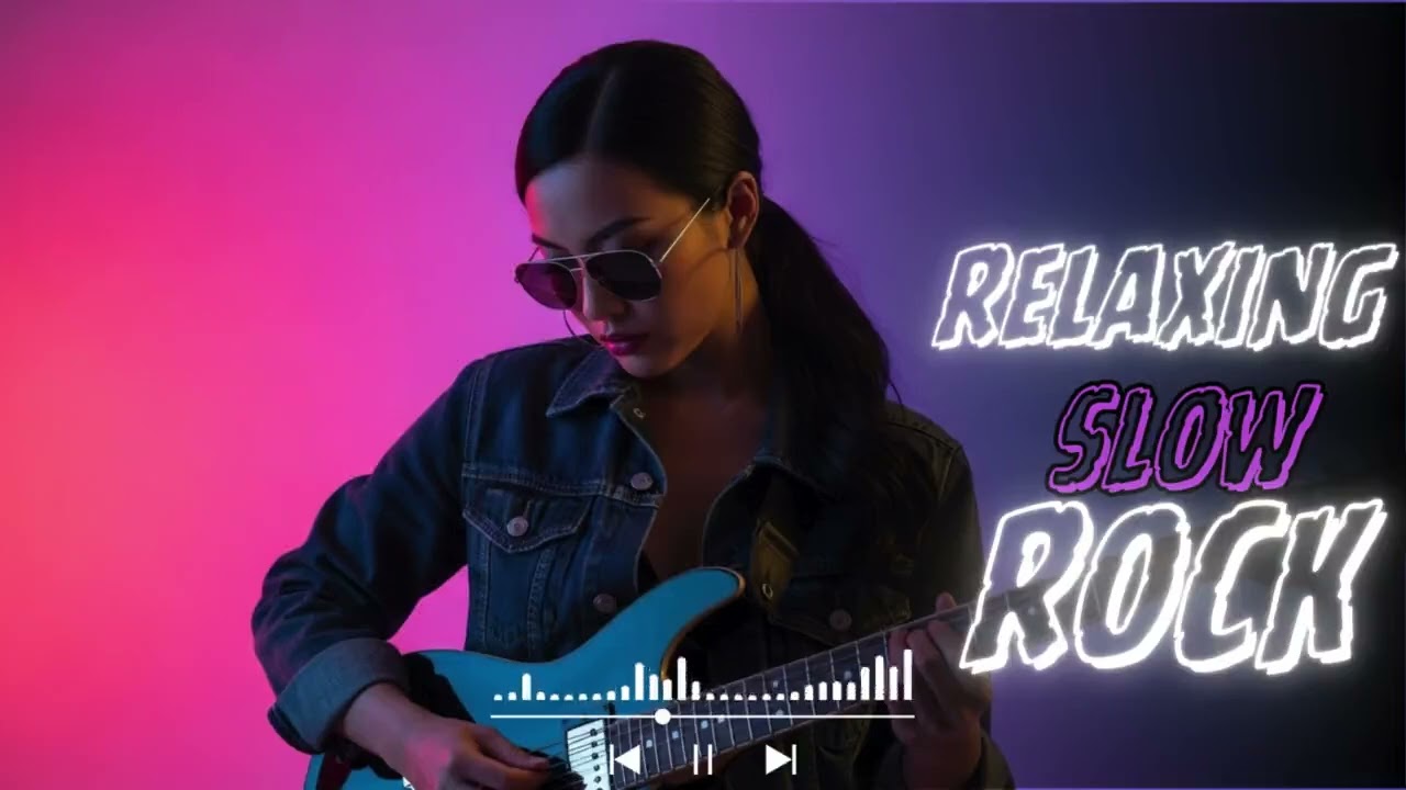 SlowRock Whispers | Mellow Slow Rock for Rainy Midnight Hours