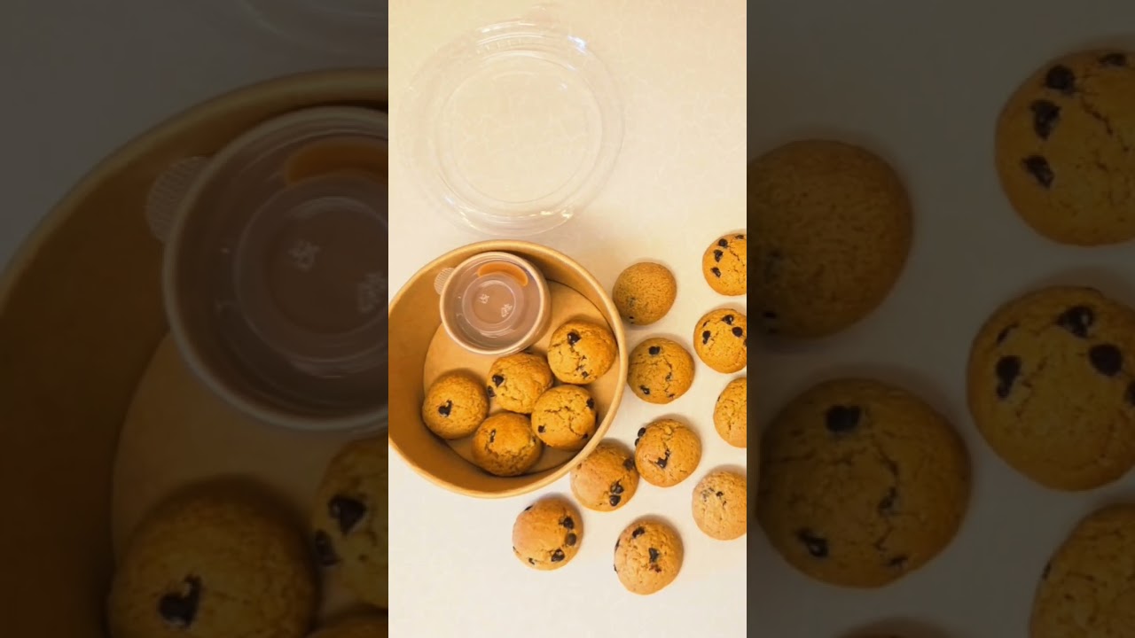 🍪✨ Mini Cookies with dipping sauce. Order yours soon at www.purebakes.uk (website launching soon 👀)