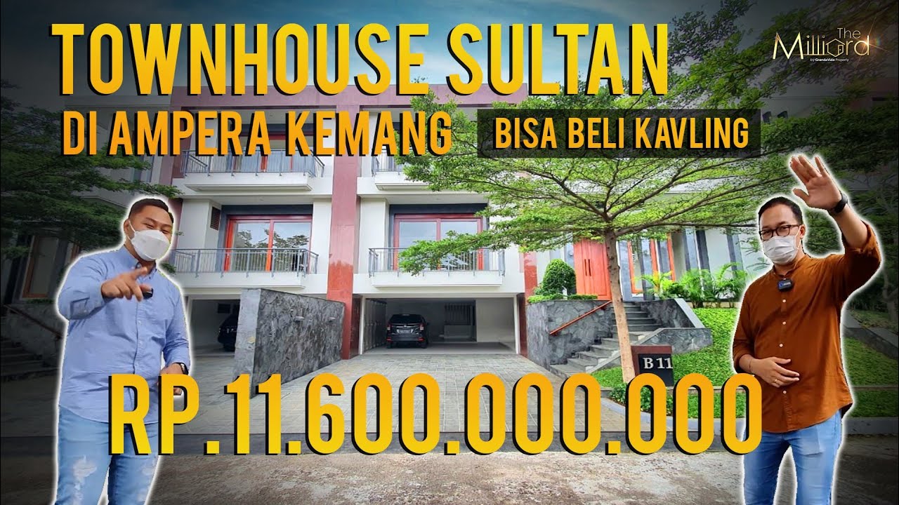 HOUSE TOUR #30 | TOWNHOUSE MEWAH DI AMPERA KEMANG By GrandeVida Property