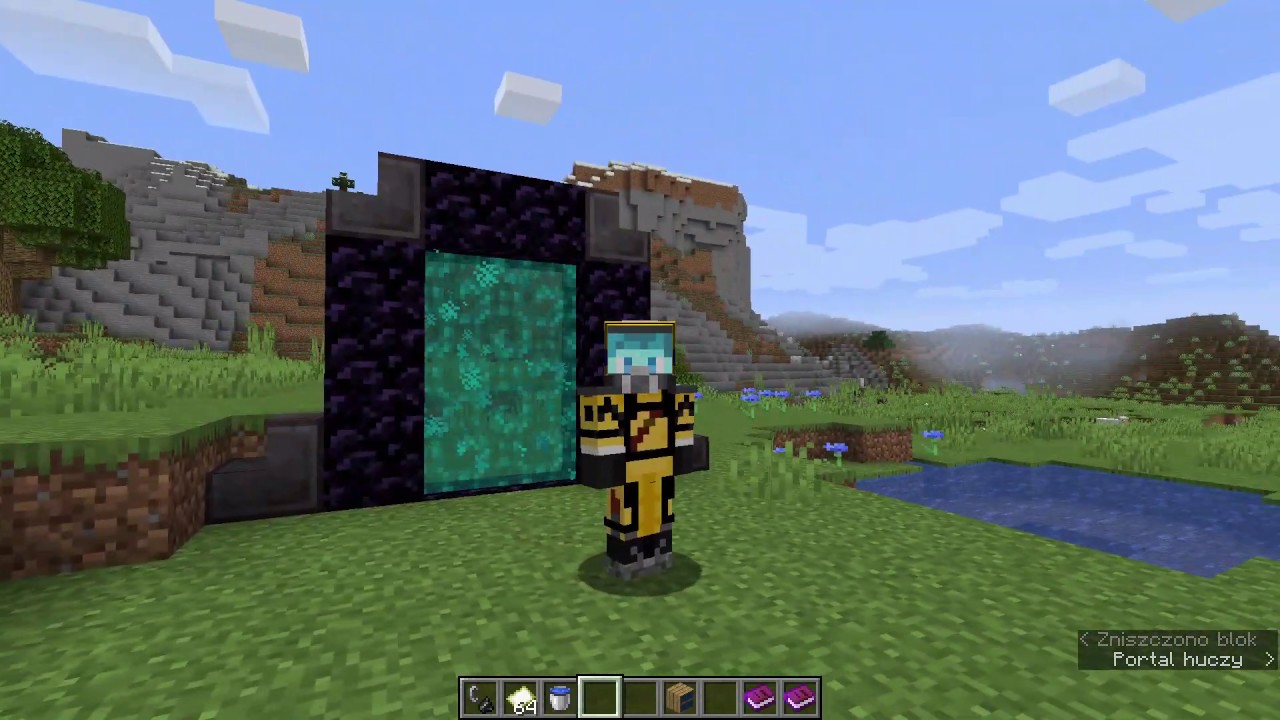 Minecraft 20w14 infiniti. sprawdzam wymiary. 1 część