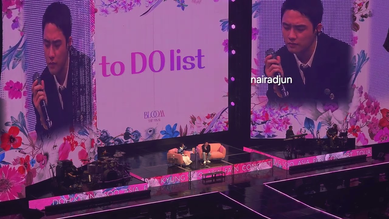 241011 도경수 TOUR BLOOM THE FINAL DAY 1 4K - Lewis Capaldi [Bruises] Song Cover