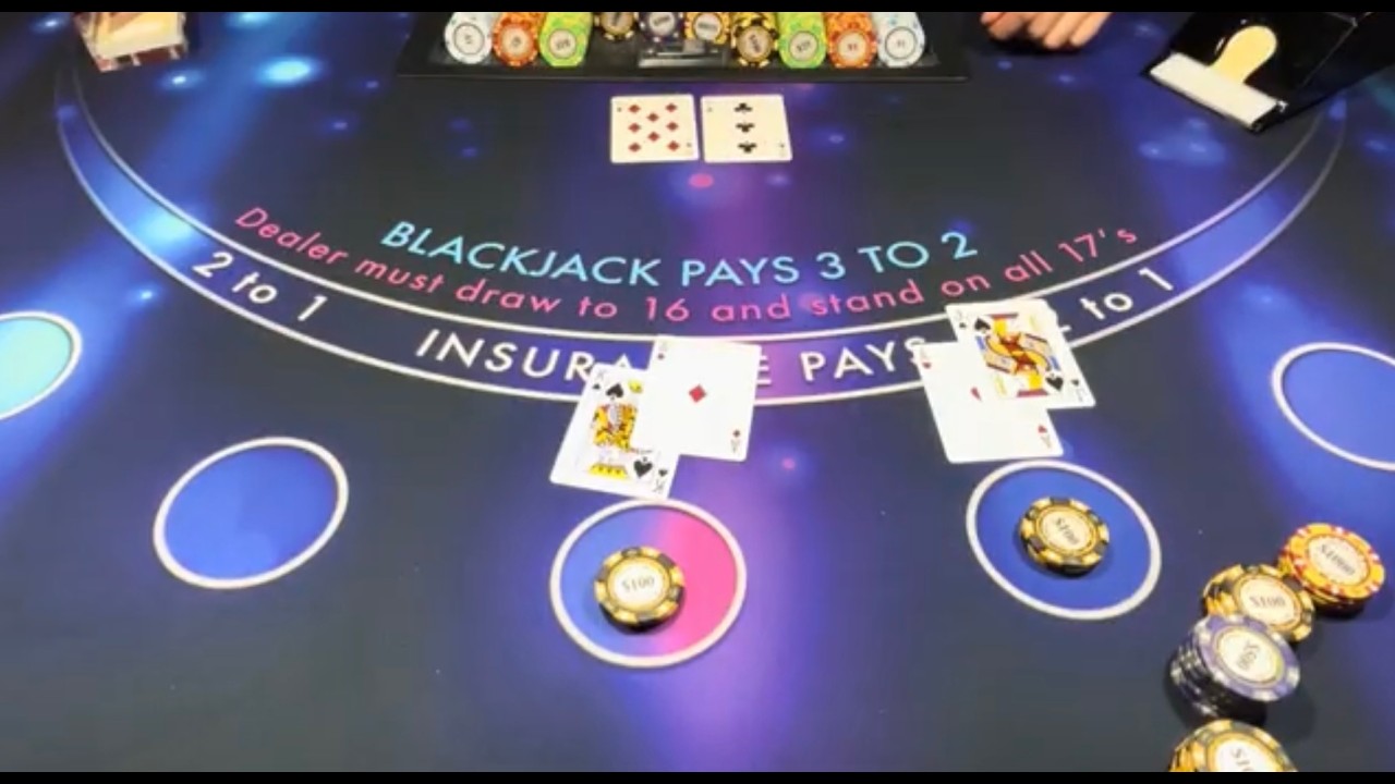 🍒🍋BLACKJACK DOUBLE DECK &ndash; GRAJ DWOMA RĘKAMI I UZYSKAJ PODW&Oacute;JNEGO BLACKJACKA W TEJ DZIKIEJ SESJI🍒🍋