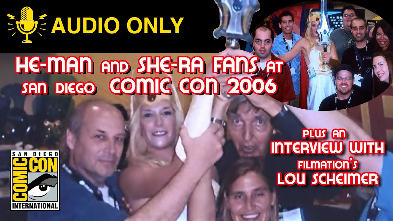 San Diego Comic Con 2006 with Filmation's Lou Scheimer & More (Audio Only)