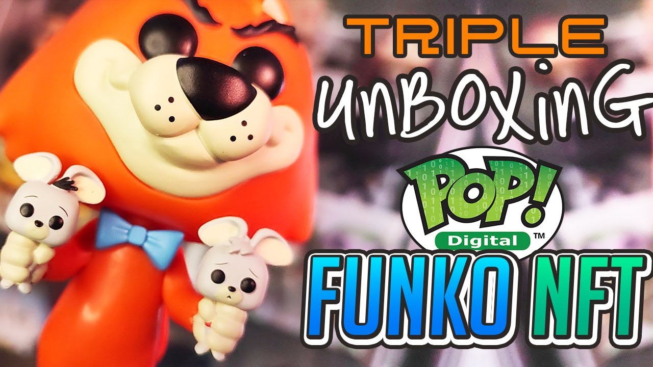 ¡Así llegan y así lucen! TRIPLE unboxing de Funko Pop NFT llegados en físico #funko #funkonft