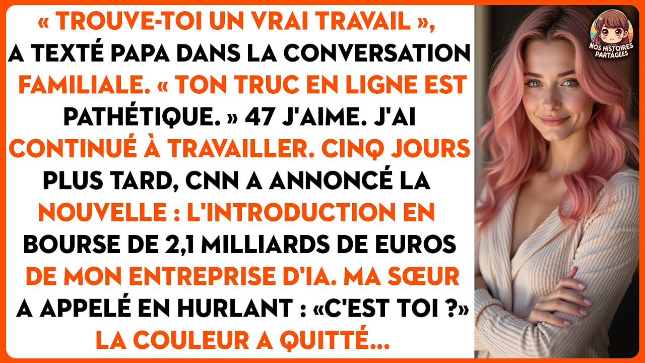 Mon père s'est moqué de moi. Je suis devenu milliardaire.
