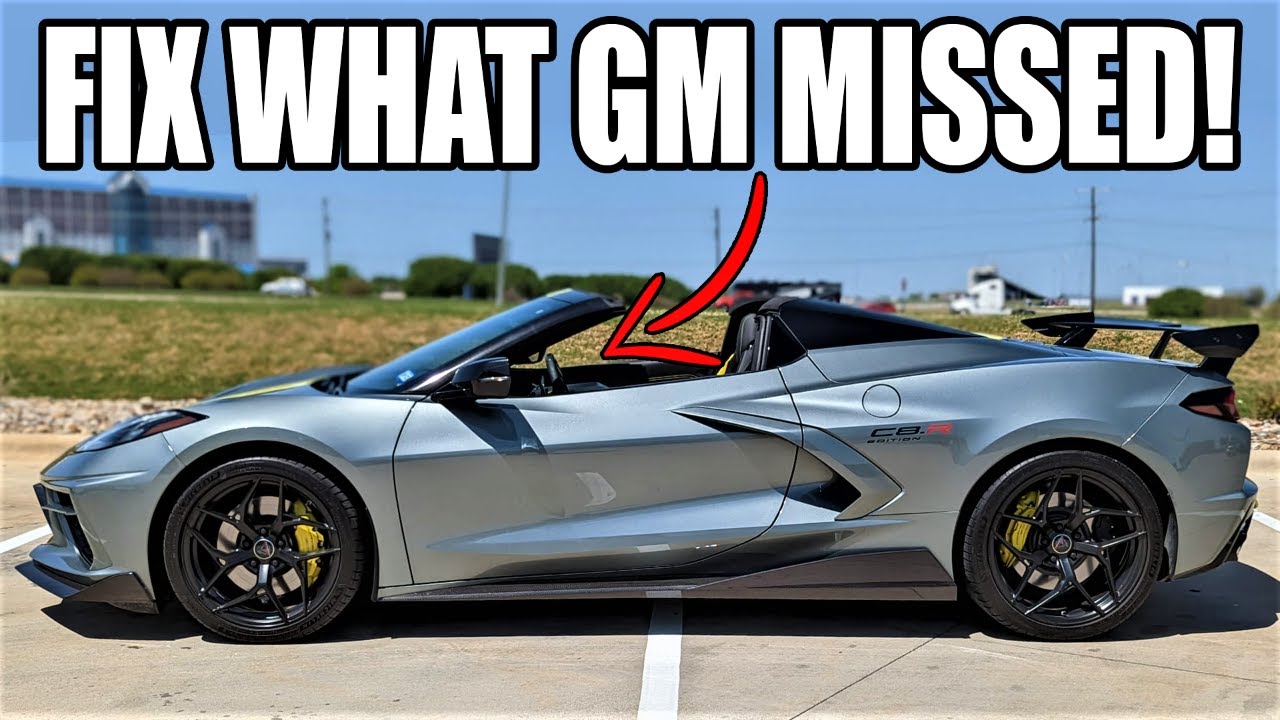 FIX what GM MISSED on the C8.R Corvette with this AMAZING MOD!