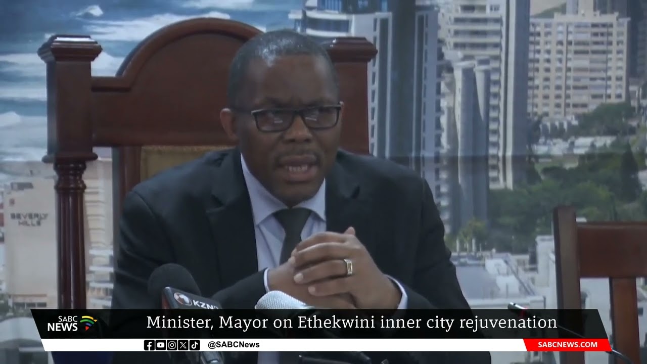 Minister Macpherson, Mayor Xaba announce steps towards eThekwini's inner city rejuvenation