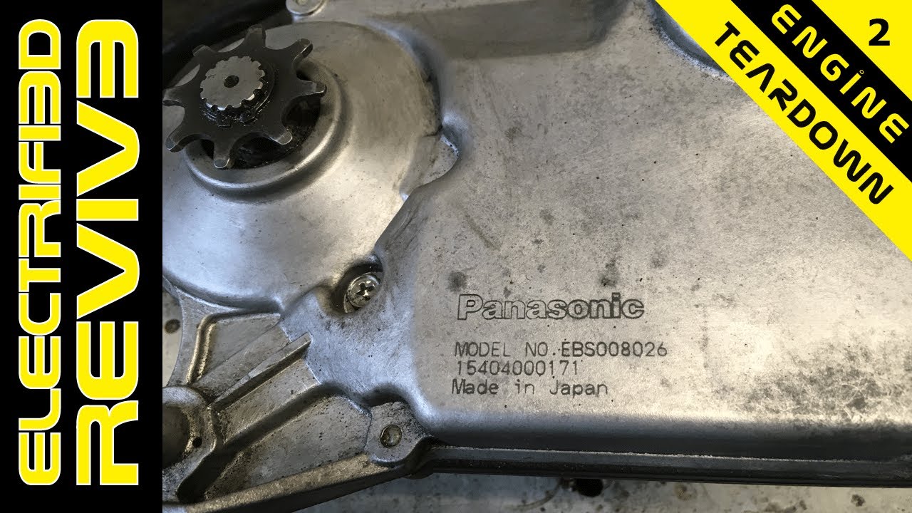 Giant Revive Spirit - Panasonic middrive disassembly and rebuild (motortype EBS008026, NUA021CL).