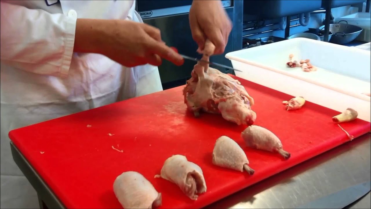 Cutting Chicken for Saute