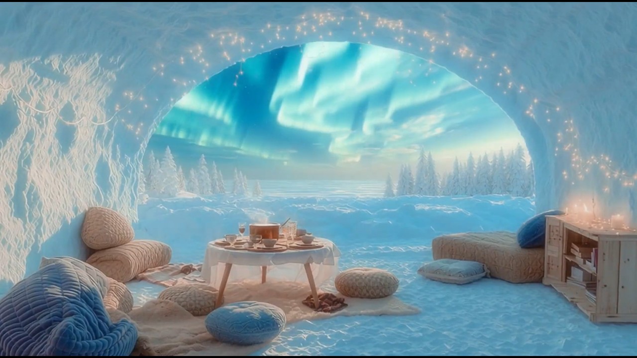 夢で見た雪の隠れ家 - the snow house in my dreams