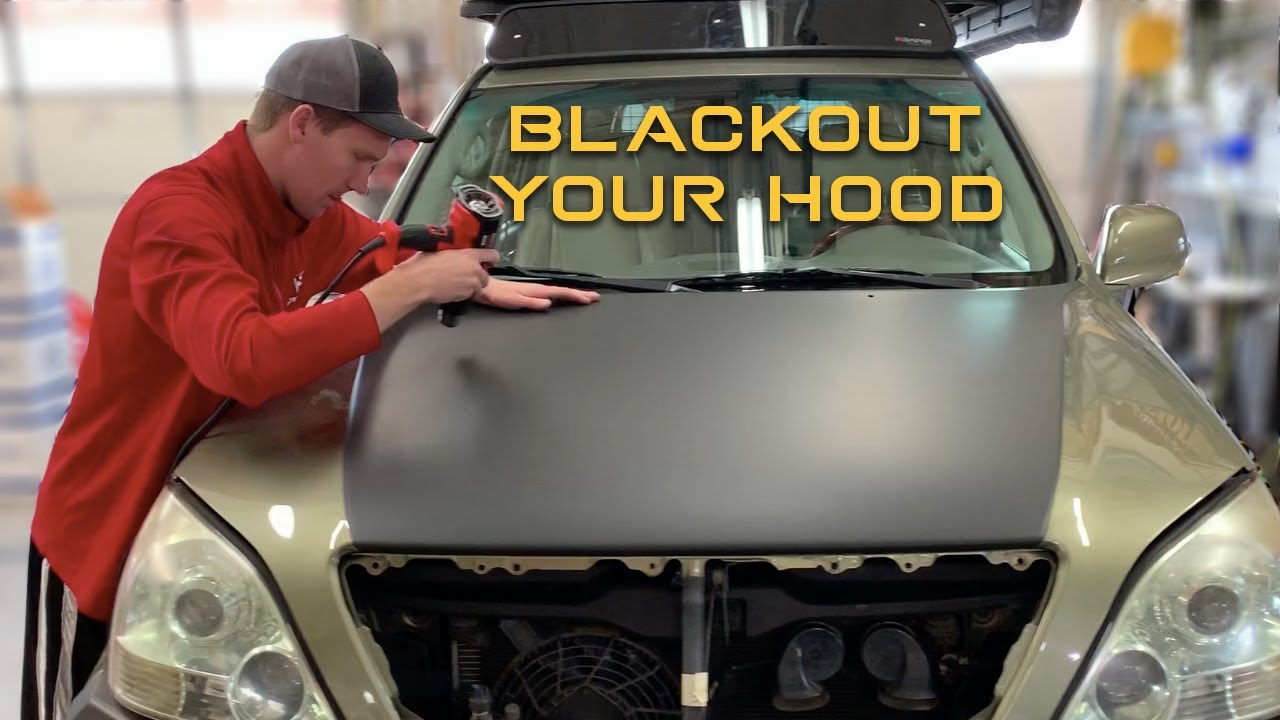 Hoodie™ by Trailpower Part 1-of-3: Hood Blackout Vinyl Install on Lexus GX470