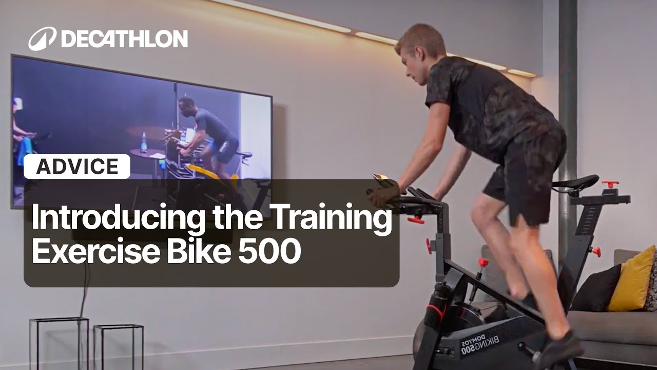 ADVICE - Introducing the Training Exercise Bike 500 🚴 | Decathlon Domyos