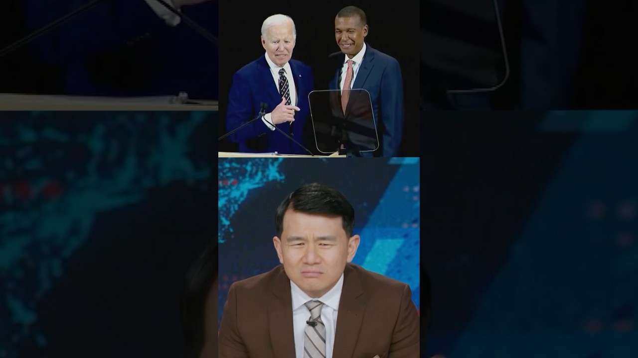 Joe Biden picks the closest Black guy near him and sees... Obama? #dailyshow