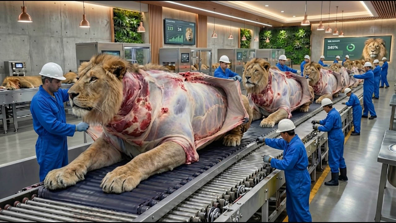 Inside the Modern Lion Leather Factory 🦁  How Premium Bags Are Made Full Process
