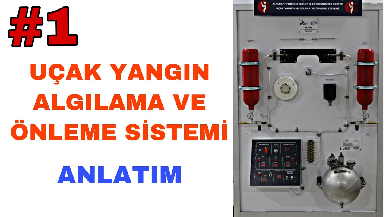 UÇAK YANGIN ALGILAMA VE ÖNLEME SİSTEMİ | ANLATIM | #1