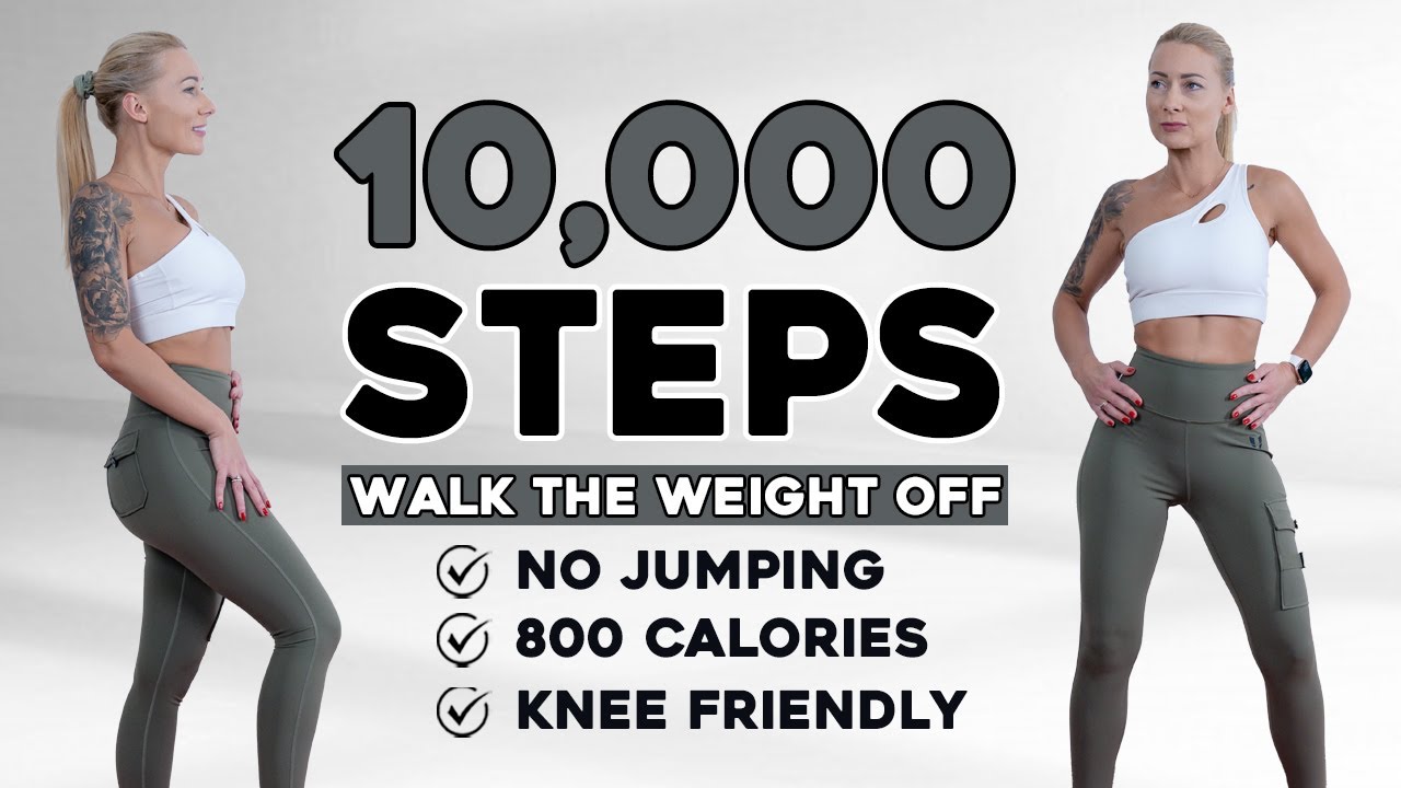 🔥10000 STEPS WALKING WORKOUT🔥 | 10K Steps Challenge!🔥 1 Hour Fat Burning Endurance Knee Friendly🔥
