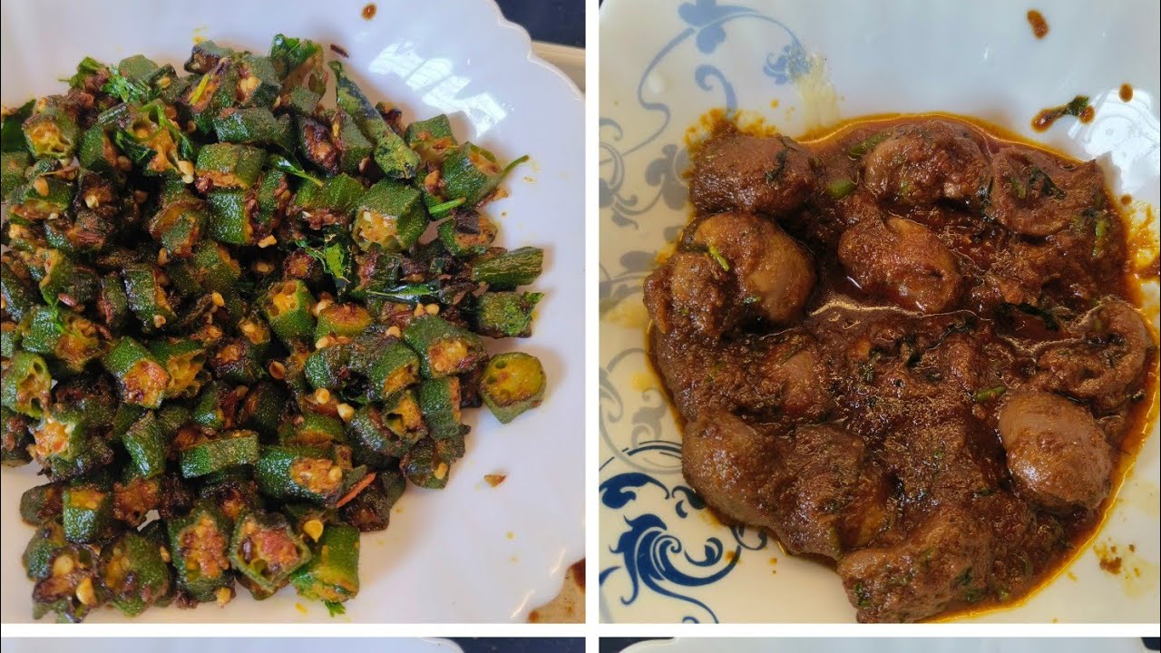 Gurda and bhindi fry easy and tasty 😋
