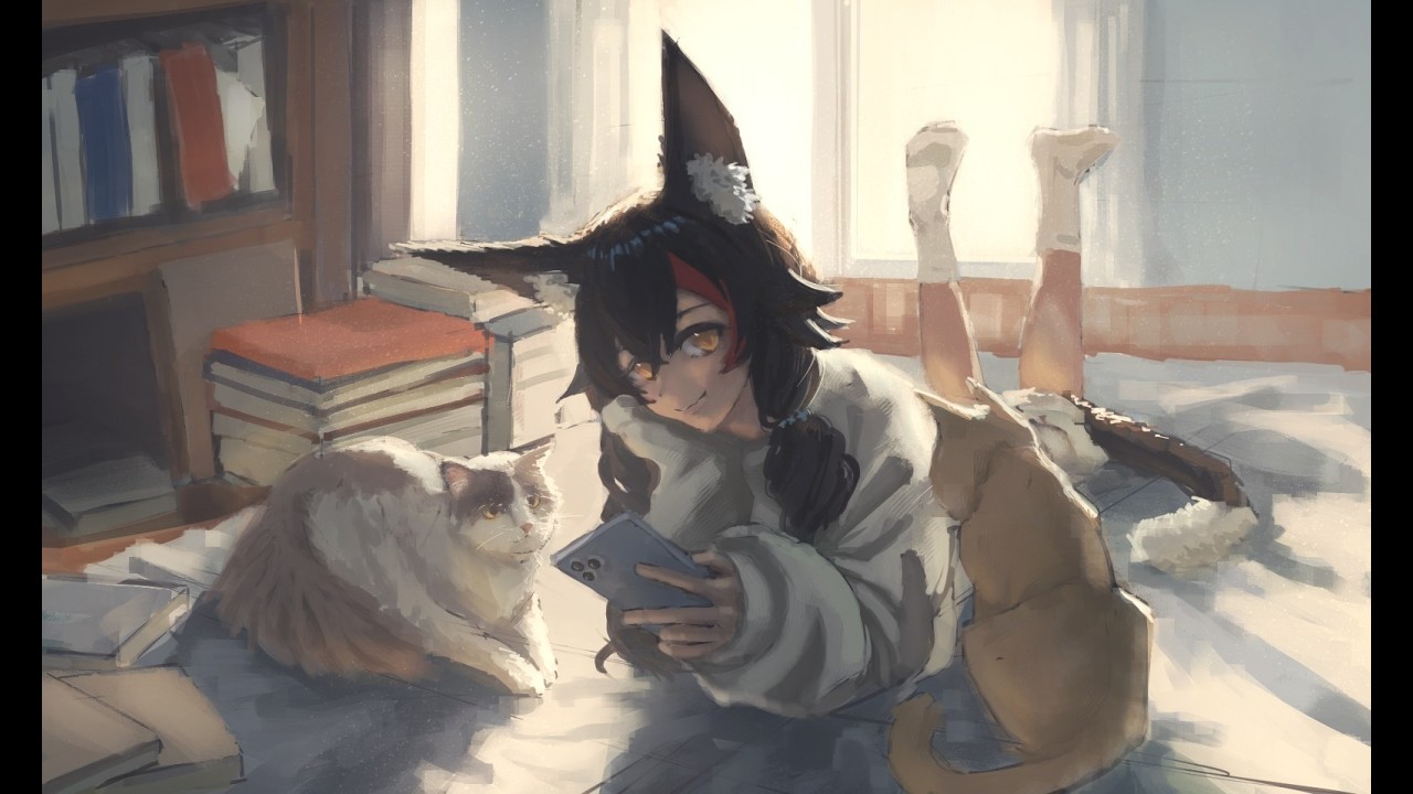 ミオ  fan art illustrationmaking【speedpaint】