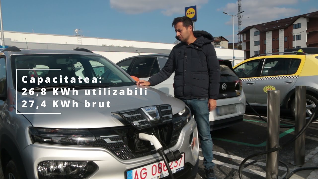 Cum se încarcă Dacia Spring
