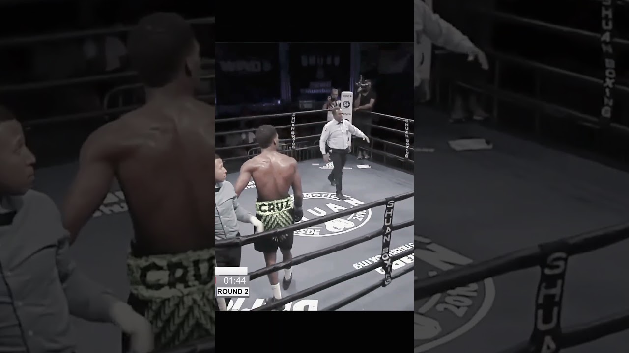 Referee vs Boxer #boxing