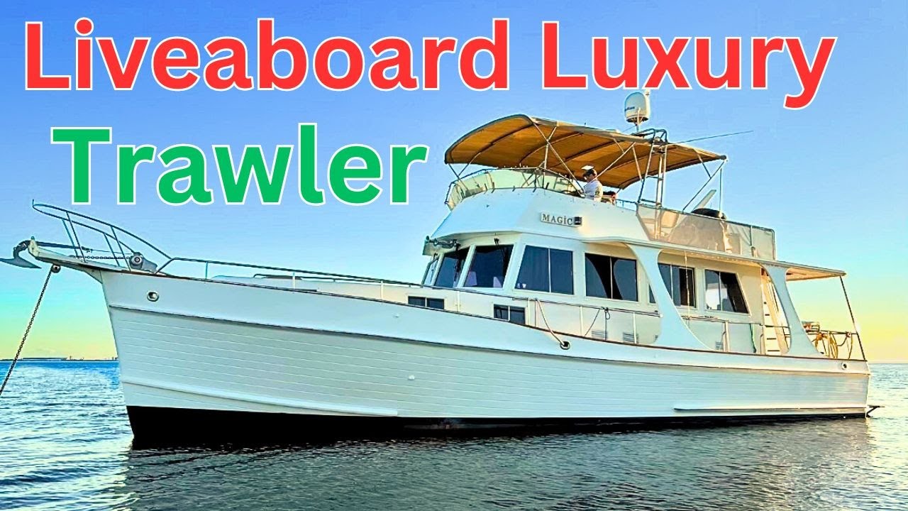 Best Liveaboard Trawler? 46' Europa Grand Banks $369k | Harbor Yacht Tours