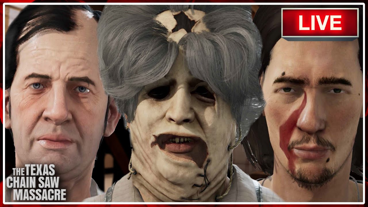 🔴FAMILY REUNION! | The Texas Chain Saw Massacre LIVE | Interactive Streamer