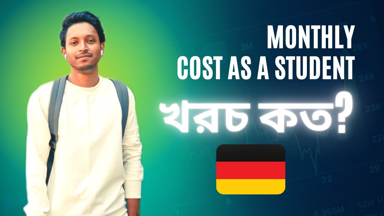 জার্মানিতে একজন ছাত্রের খরচ কেমন ? Monthly Expense in Germany as a Student । MK Haque