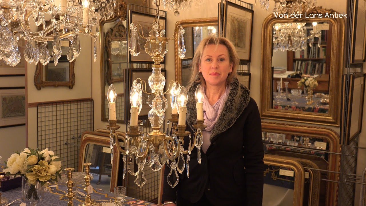 Lans Antiek, een Franse kroonluchter
