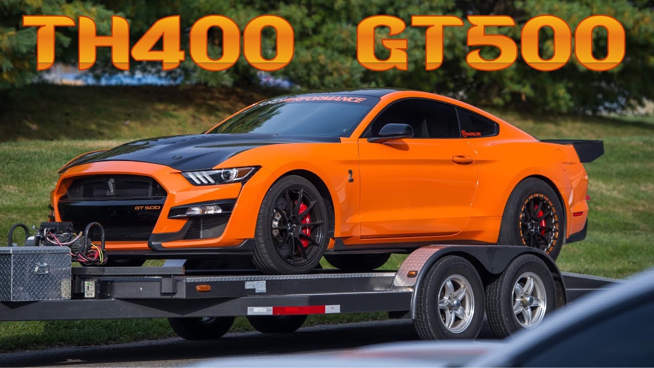 TH400 Swapped 2020 Shelby GT500 DESTROYS 1/4 Mile! *New Record!