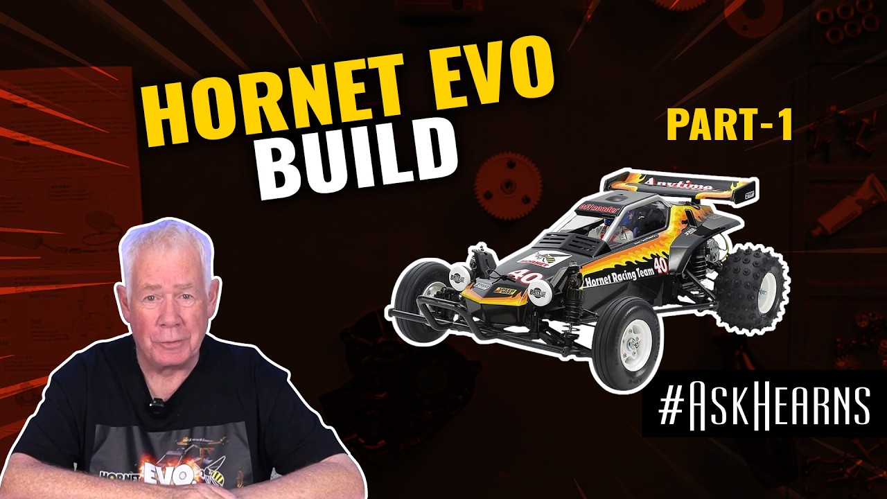 Building the TAMIYA Hornet Evo | Part 1 | #askhearns
