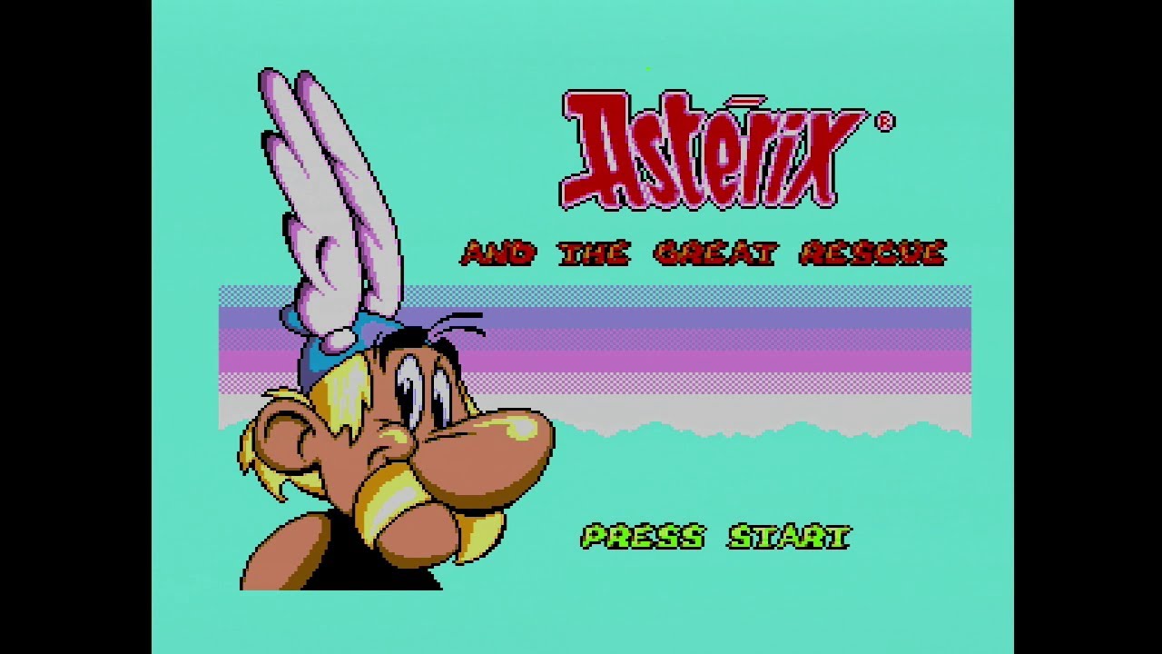 Asterix and the Great Rescue (Master System) Playthrough
