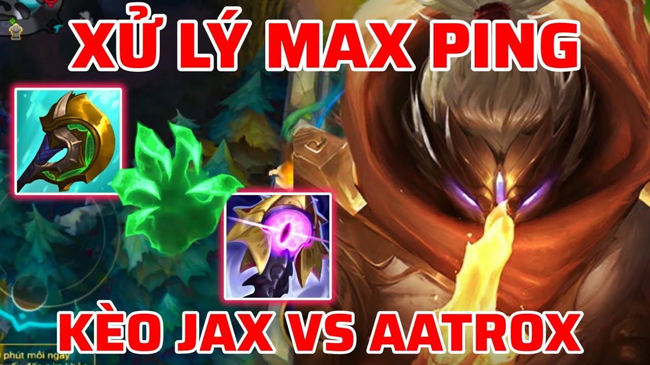 TỐC CHIẾN WILD RIFT | TRẬN ĐẤU CỰC HAY, CỦA MÌNH, CÁCH MÌNH XỬ LÝ KÈO VS AATROX BẰNG JAX TỐC CHIẾN