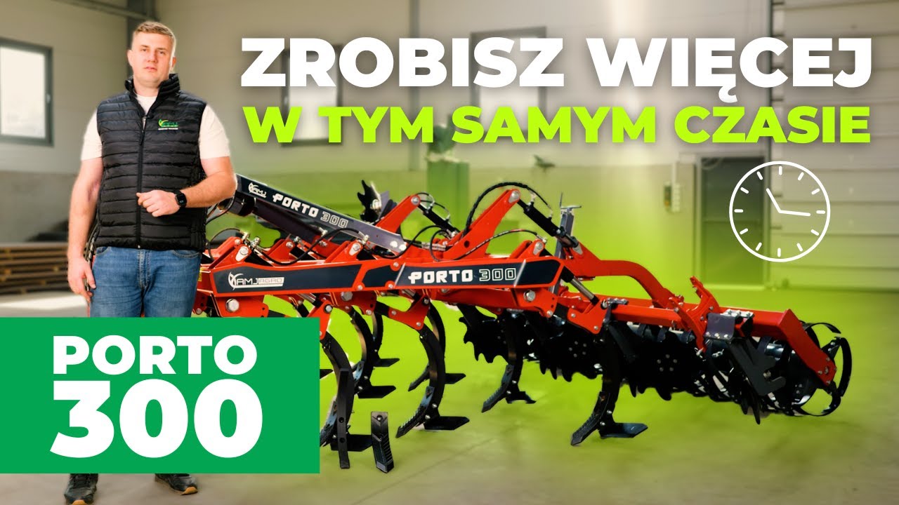 Agregat bezorkowy PORTO 300 | AMJ AGRO