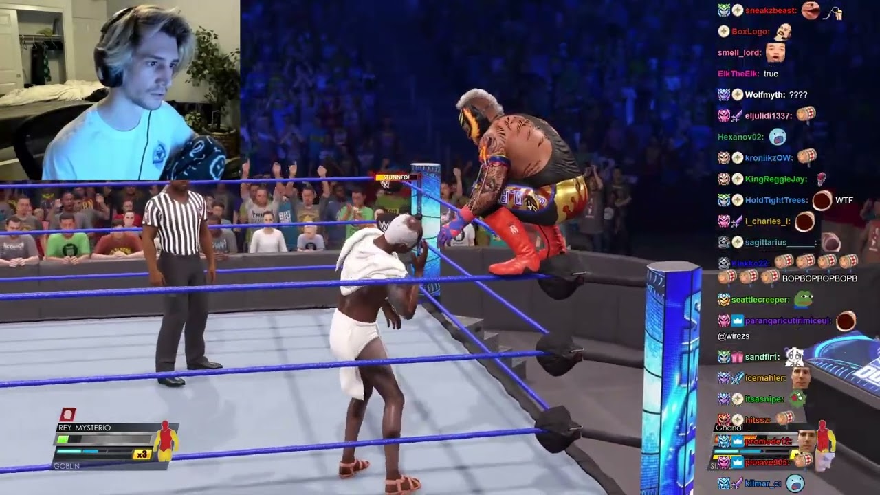 xQc plays WWE 2K22 | March 19, 2022