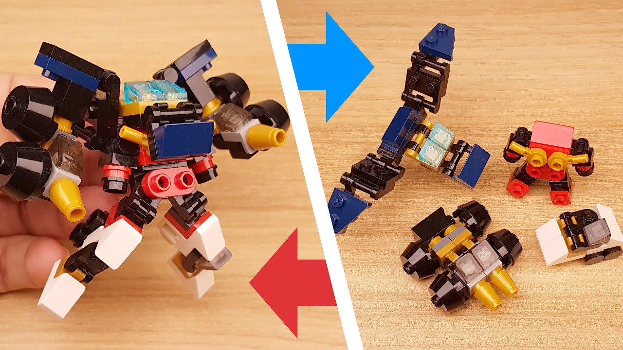 Samouczek dotyczący transformator&oacute;w robot&oacute;w z klock&oacute;w LEGO - Extremmmer