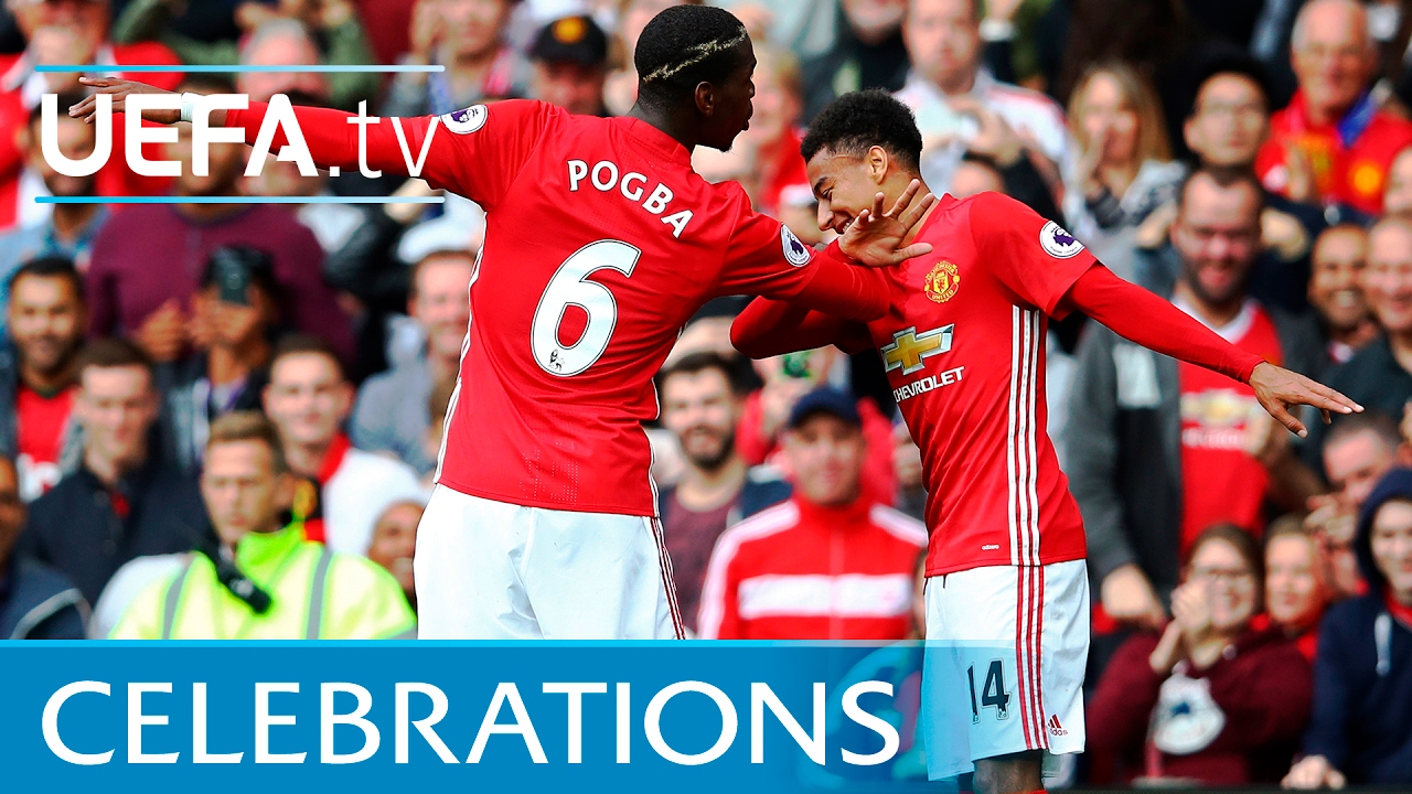 Pogba and Lingard&rsquo;s &lsquo;double dab&rsquo; and other goal celebrations